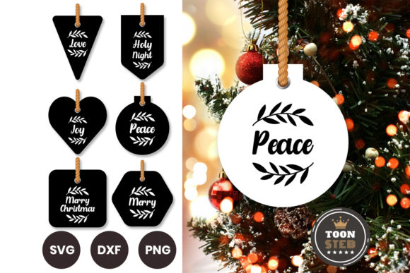 Christmas Decorations Svg Vol 2 - A Versatile Graphics Asset for Crafts