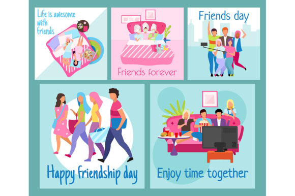 Enjoy Time Together Social Media Post Mockup for Local Business Branding