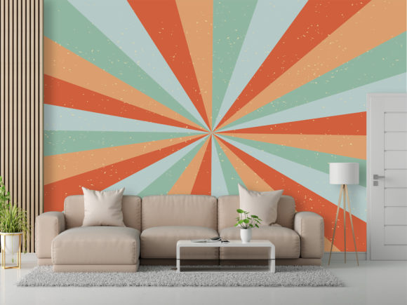 Retro Vintage Background with Grunge SVG Graphics